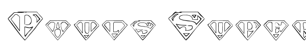 Pauls Super Font font preview
